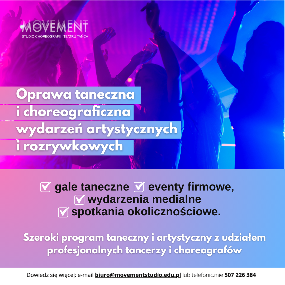 Movement Studio – oprawa wydarzeń artystycznych